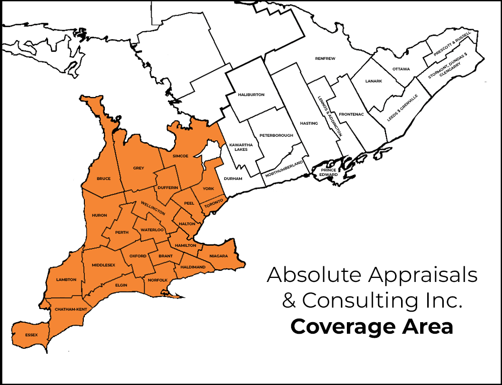 our coverage area ontario map
